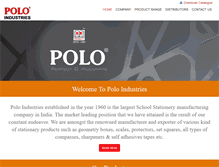 Tablet Screenshot of polostationary.com
